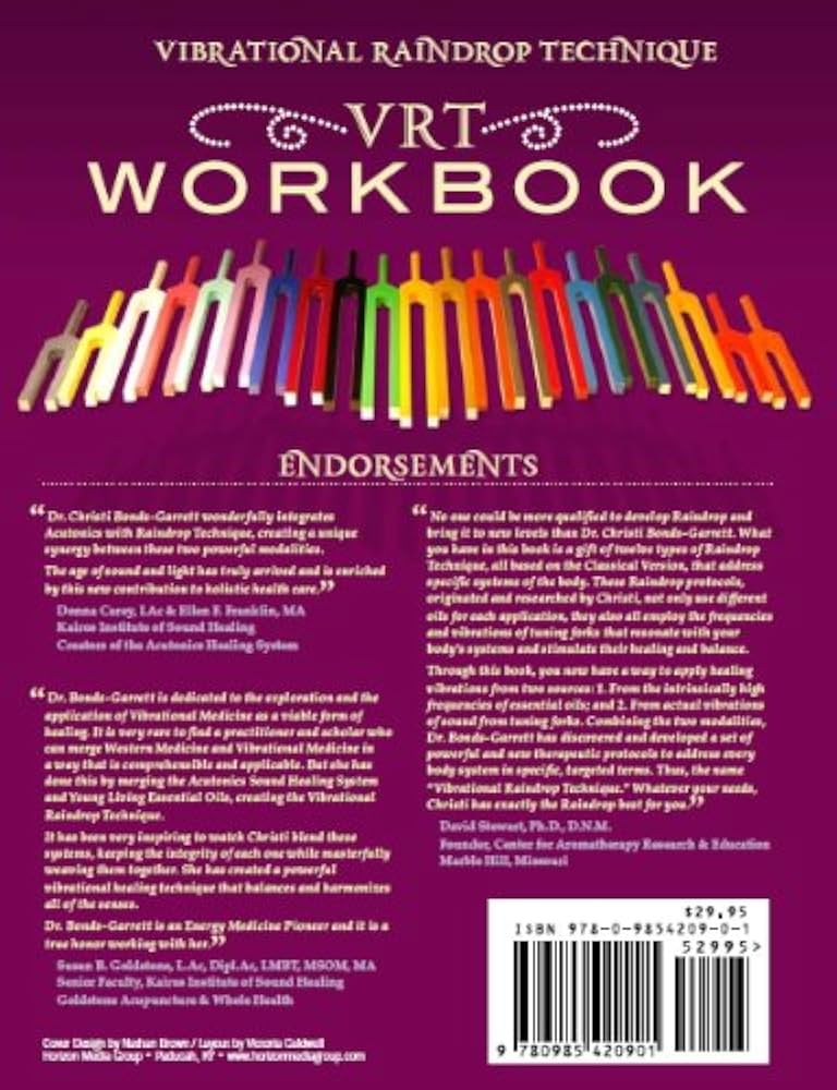 Amazon.com: Vibrational Raindrop Technique Workbook